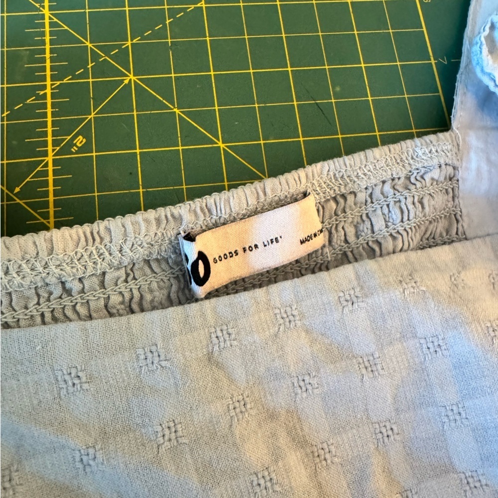 SO Light Blue Ruffled Blouse - Picture 5 of 7